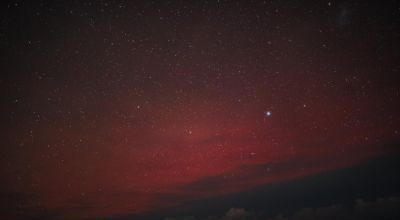 La inusual aurora austral que hizo historia en el hemisferio sur.